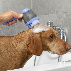 ČETKA ZA KUPANJE KUĆNIH LJUBIMACA SA SPREMNIKOM