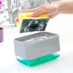 DOZATOR SAPUNA ZA SUDOPER 2 U 1 PUSHOAP